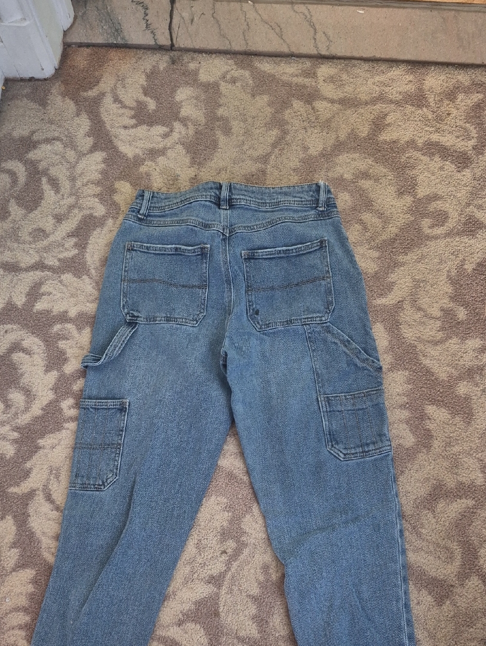Sincerely Jules Light Blue Boyfriend Carpenter Jeans